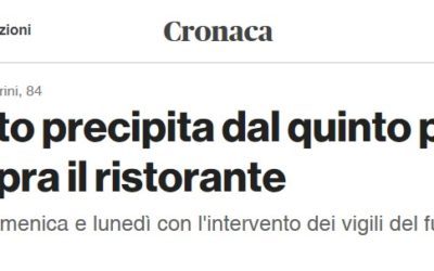 La Decorazione Morcianese interviene per la messa in sicurezza e per preservare l’incolumità dei cittadini e dei turisti a Riccione.