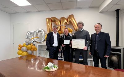 Decorazione Morcianese riceve l’attestato di “Mastro Formatore” da Confartigianato